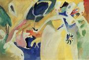Wassily Kandinsky Pastorale painting